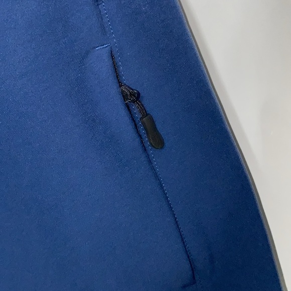 32 DEGREES MENS XXL NAVY Blue Full-Zip Jacket MULTIPOCKETS HOOK LOOP CUFFS EUC - Picture 7 of 10